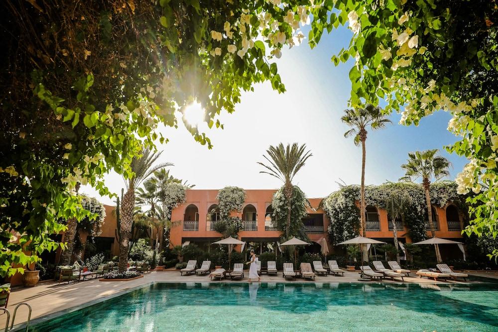 Tikida Golf Palace Agadir Exterior foto The swimming pool at the hotel