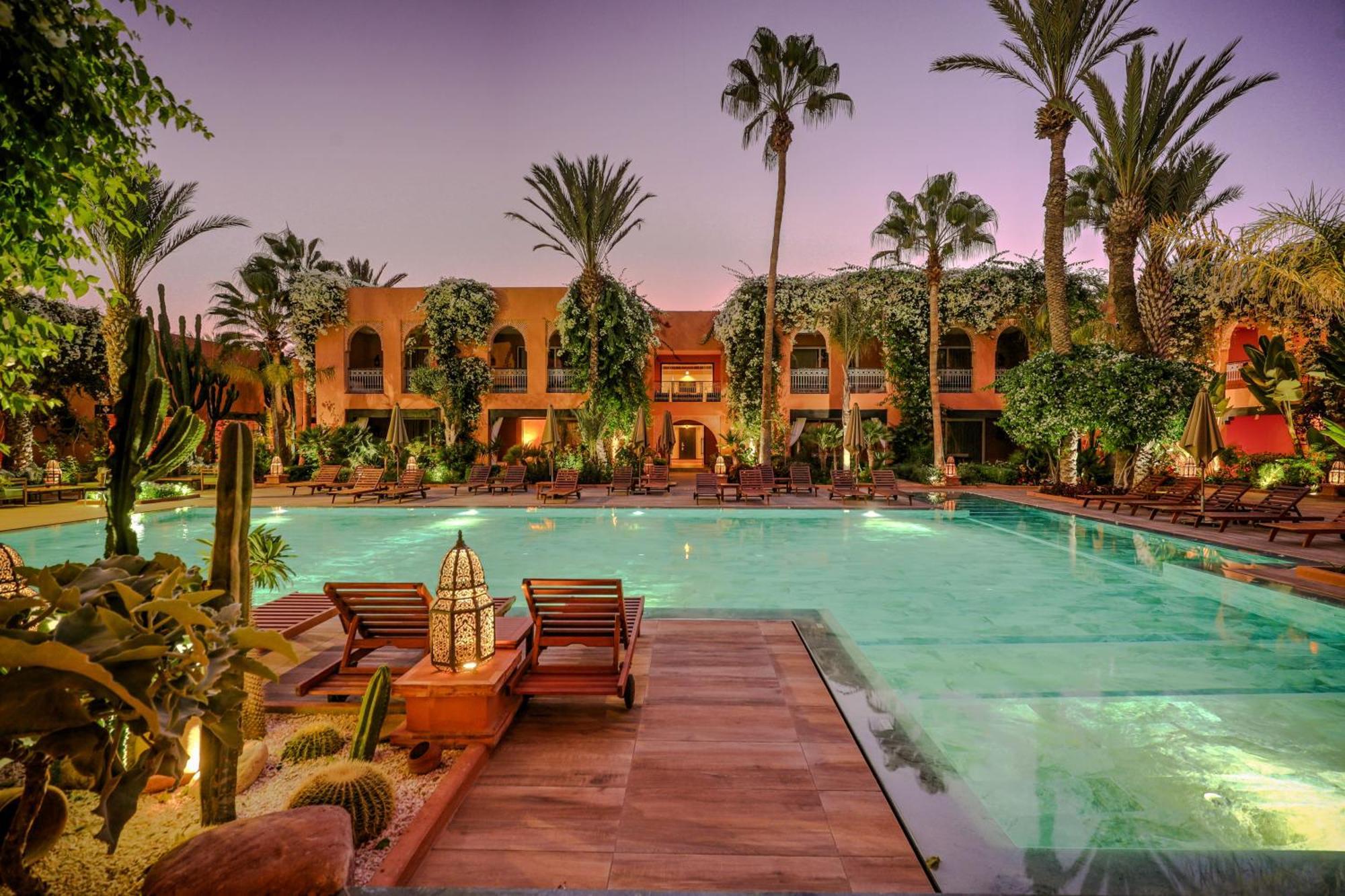 Tikida Golf Palace Agadir Exterior foto The swimming pool at the hotel