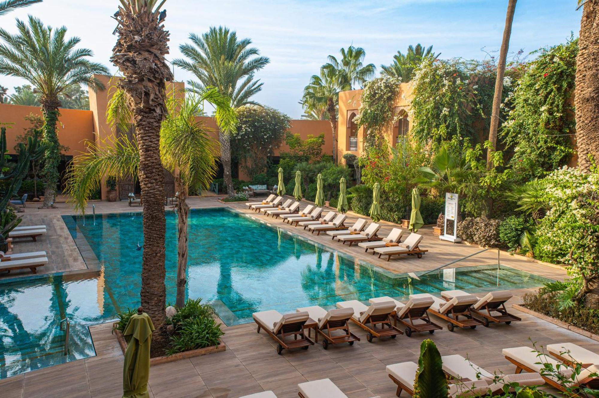 Tikida Golf Palace Agadir Exterior foto The swimming pool at the hotel