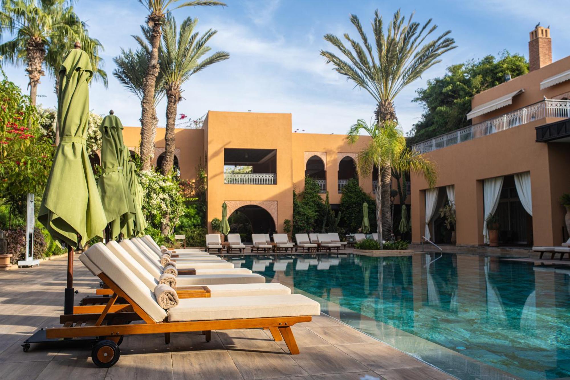 Tikida Golf Palace Agadir Exterior foto The swimming pool at the hotel