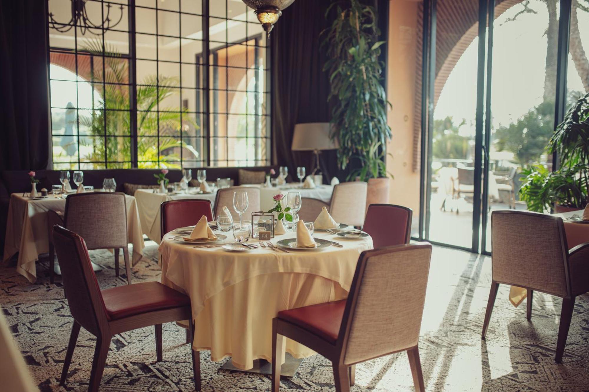 Tikida Golf Palace Agadir Exterior foto Restaurant
