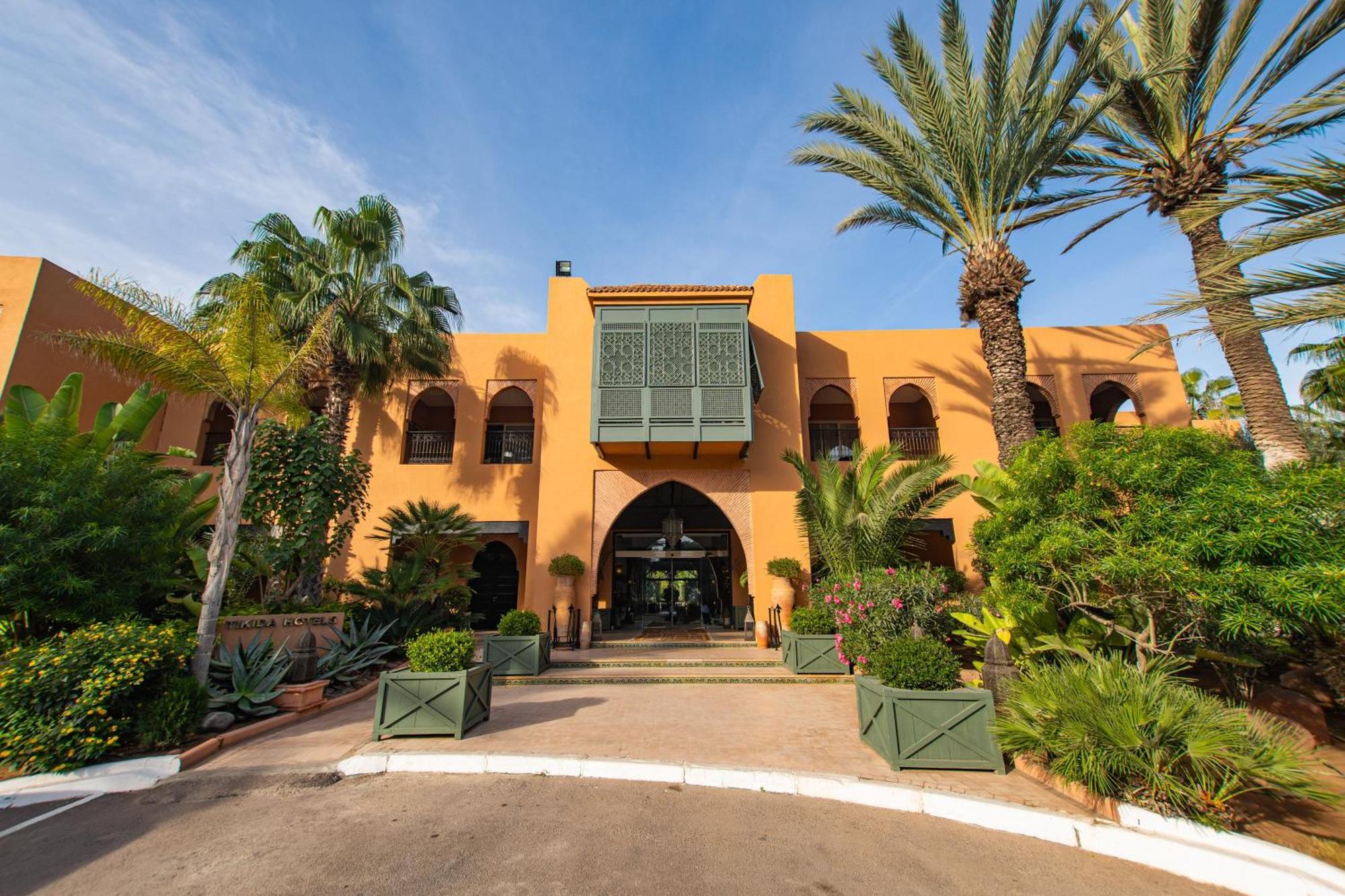Tikida Golf Palace Agadir Exterior foto The main entrance of the hotel