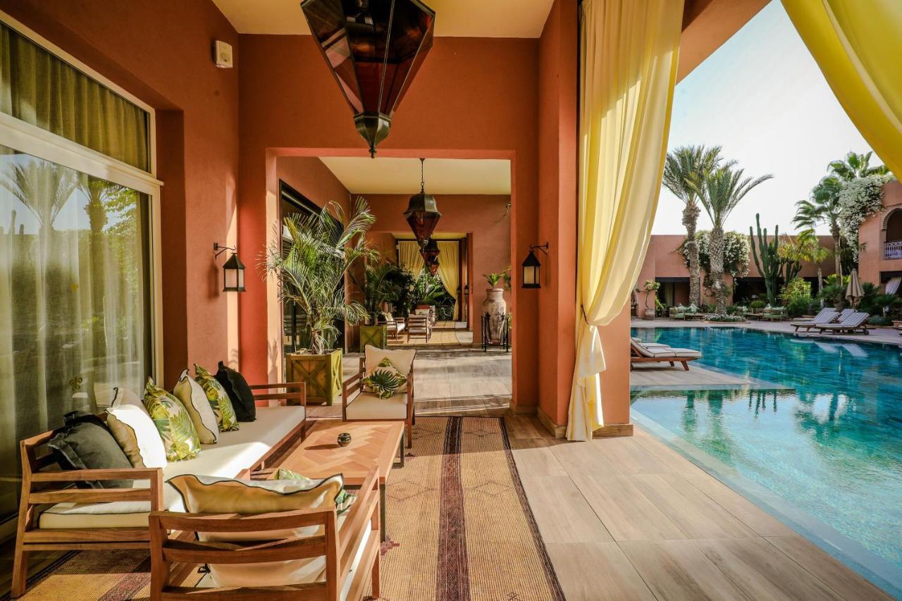 Tikida Golf Palace Agadir Exterior foto The swimming pool at the hotel