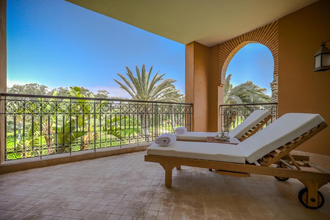Tikida Golf Palace Agadir Exterior foto A balcony at the hotel